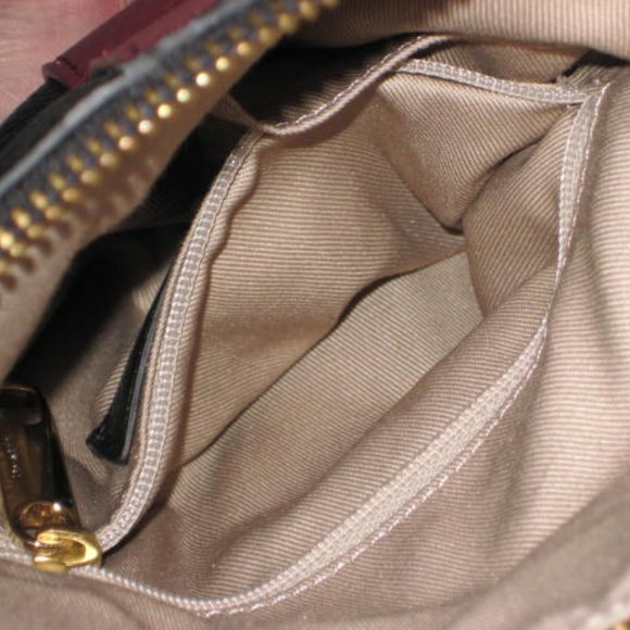 Talbots Black Burgundy Leather Wristlet Wallet Excellent Condition - Picture 5 of 12